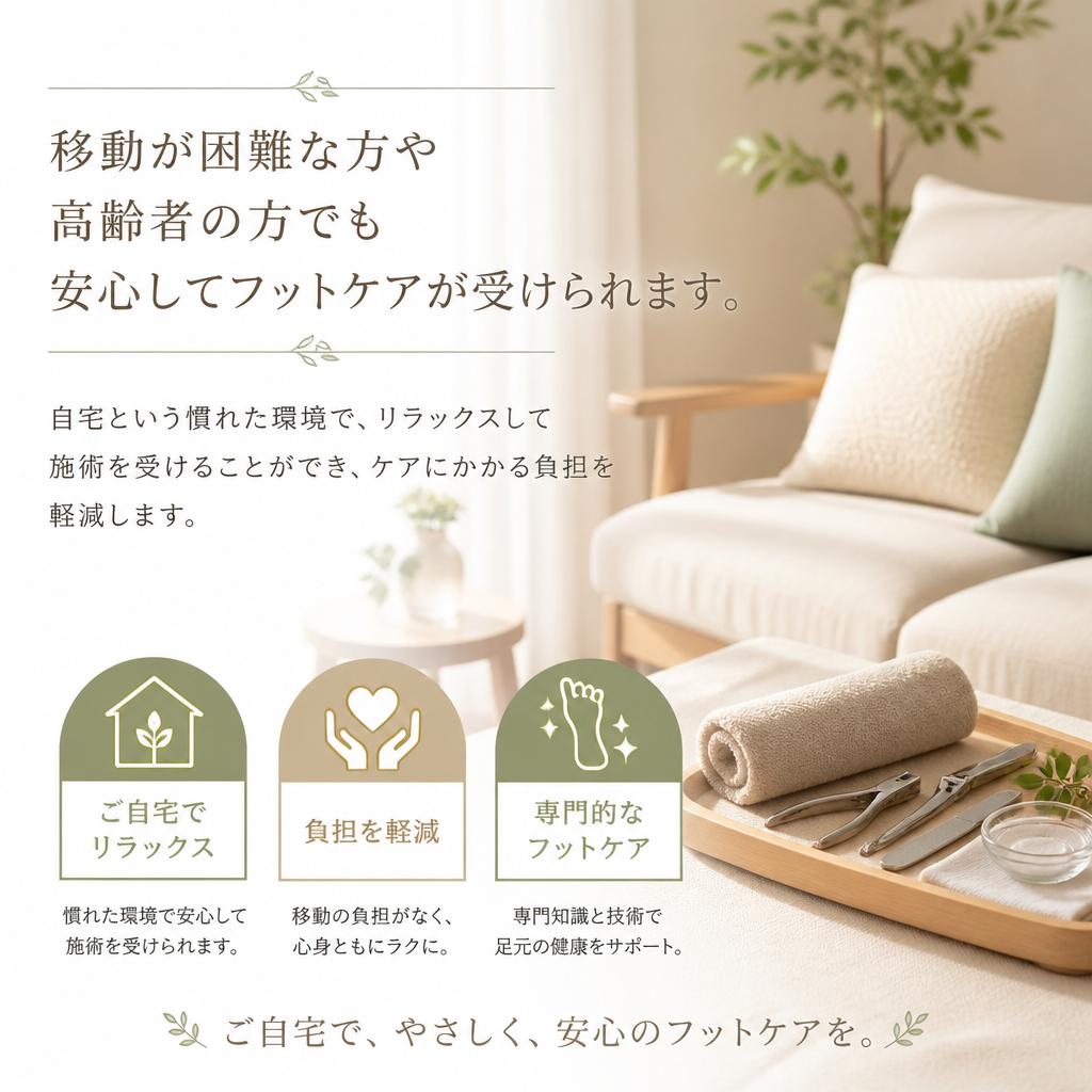 自宅訪問サービスのメリット